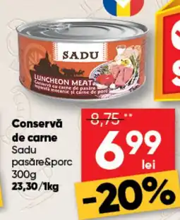 PROFI Conservă de carne Sadu pasăre&porc Ofertă