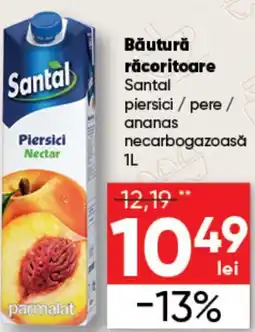 PROFI Băutură răcoritoare Santal piersici / pere / ananas necarbogazoasă Ofertă