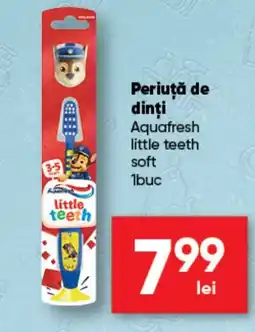 PROFI Periuţă de dinţi Aquafresh little teeth soft Ofertă