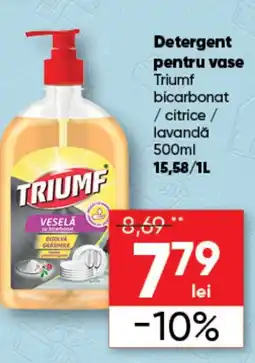 PROFI Detergent pentru vase Triumf bicarbonat / citrice/ lavandǎ Ofertă