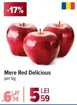 Carrefour Market Mere Red Delicious Ofertă