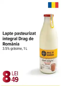 Carrefour Market Lapte pasteurizat integral Drag de România Ofertă
