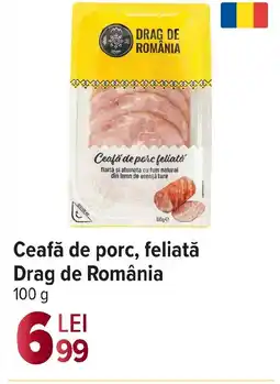 Carrefour Market Ceafă de porc, feliată Drag de România Ofertă