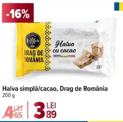 Carrefour Market Halva simplă/cacao, Drag de România Ofertă