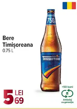 Carrefour Market Bere Timişoreana Ofertă