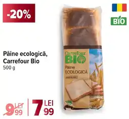Carrefour Market Pâine ecologică, Carrefour Bio Ofertă