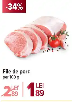 Carrefour Market File de porc Ofertă