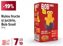 Carrefour Market Rulou fructe şi jucărie, Bob Snail Ofertă