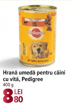 Carrefour Market Hrană umedă pentru câini cu vită, Pedigree Ofertă