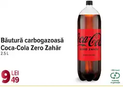 Carrefour Market Băutură carbogazoasă Coca-Cola Zero Zahăr Ofertă