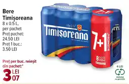 Carrefour Market Bere Timişoreana Ofertă