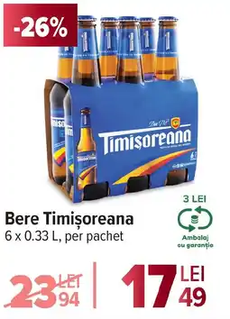 Carrefour Market Bere Timişoreana Ofertă