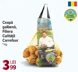 Carrefour Market Ceapă galbenă, Filiera Calităţii Carrefour Ofertă