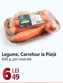 Carrefour Market Legume, Carrefour la Piaţă Ofertă