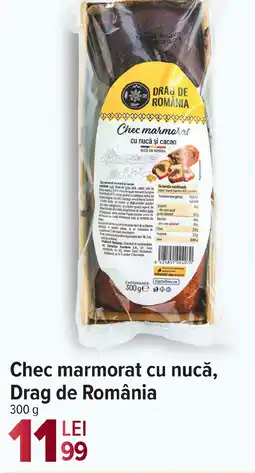 Carrefour Market Chec marmorat cu nucă, Drag de România Ofertă