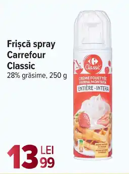 Carrefour Market Frişcă spray Carrefour Classic Ofertă