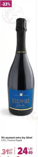 Carrefour Market Vin spumant extra dry Jidvei Ofertă