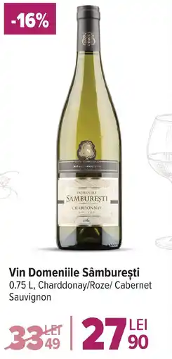 Carrefour Market Vin Domeniile Sâmbureşti Ofertă