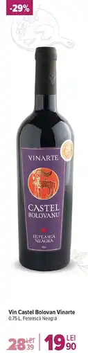 Carrefour Market Vin Castel Bolovan Vinarte Ofertă