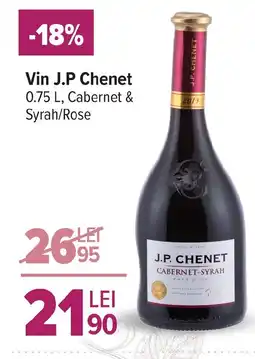Carrefour Market Vin J.P Chenet, Cabernet & Syrah/Rose Ofertă