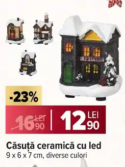 Carrefour Market Căsuță ceramică cu led Ofertă