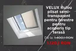 Velux VELUX Rulou plisat semi- transparent Ofertă