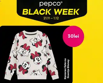 Pepco Hanorac fete cu licenţa Disney Ofertă