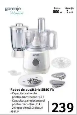 Selgros Robot de bucătărie SB801W Ofertă