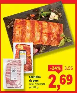 Lidl Scăricică de porc Ofertă