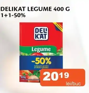 Delikat legume 1+1-50%