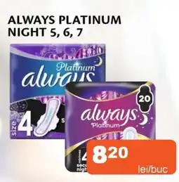 Unicarm Always platinum night 5, 6, 7 Ofertă