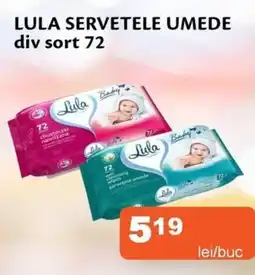 Unicarm Lula servetele umede Ofertă