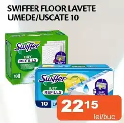 Unicarm Swiffer floor lavete umede/uscate 10 Ofertă