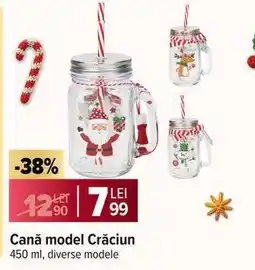 Carrefour Cană Model Crăciun Ofertă