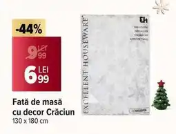Carrefour Față de masă cu decor Crăciun Ofertă