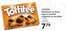 Selgros TOFFIFEE Bomboane cu alune, nuga şi caramel acoperite cu ciocolată Ofertă