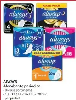 Selgros ALWAYS Absorbante periodice Ofertă