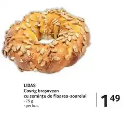 Selgros LIDAS Covrig braşovean cu semințe de floarea-soarelui Ofertă