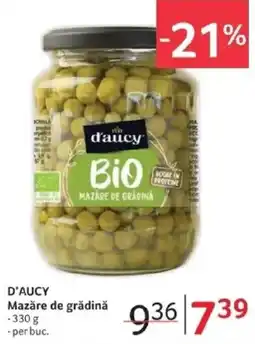 Selgros D'AUCY Mazăre de grădină Ofertă