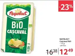 Selgros NAPOLACT Cascaval felii Ofertă