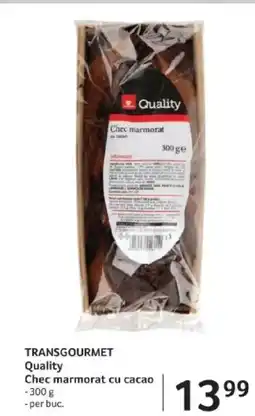 Selgros TRANSGOURMET Quality Chec marmorat cu cacao Ofertă