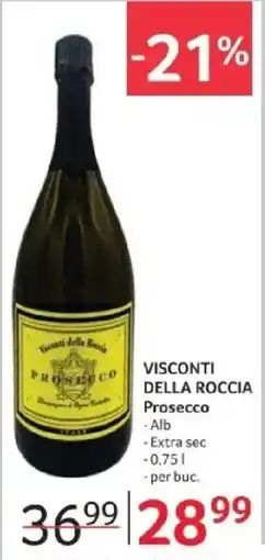 Selgros VISCONTI DELLA ROCCIA Prosecco Ofertă