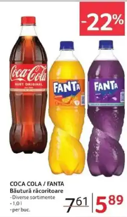 Selgros COCA COLA / FANTA Băutură răcoritoare Ofertă