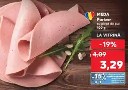 Kaufland MEDA Parizer cu piept de pui Ofertă