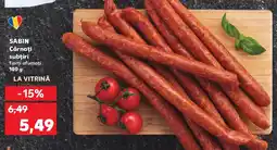 Kaufland SABIN Cârnaţi subţiri Ofertă