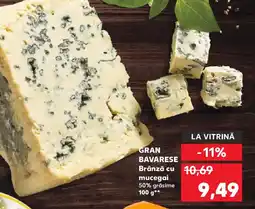 Kaufland GRAN BAVARESE Brânză cu mucegai Ofertă