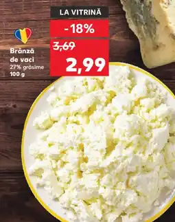 Kaufland Brânză de vaci 27% grăsime Ofertă