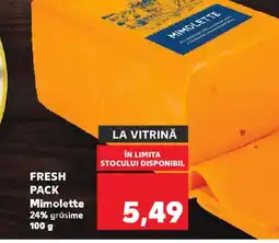 Kaufland FRESH PACK Mimolette 24% grăsime Ofertă
