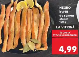 Kaufland NEGRO burtă de somon afumat Ofertă
