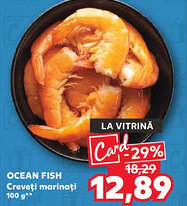 Kaufland OCEAN FISH Creveţi marinaţi Ofertă